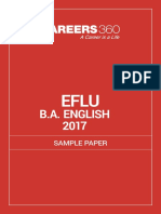 EFLU BA English 2017