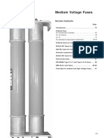 Medium Voltage Fuses: Section Contents