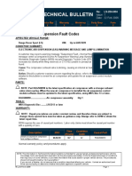 Land Rover C1A20-64 Air Suspension Fault