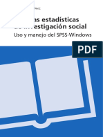 Técnicas Estadísticas de Investigación Social. Uso y Manejo Del SPSS-Windows