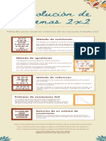 Solución de Sistemas 2x2 Ecuaciones Lineales