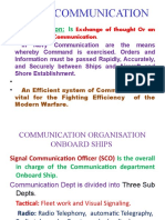 Naval Communication