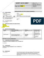 Sample MSDS - Coking Coal (SDS SGS)