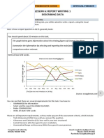 Lesson 6: Report Writing 1 Describing Data: Ielts Writing - A Comprehensive Guide Official Version