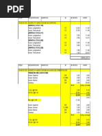 Calculo de Materiales Proyecto Restaurant