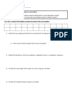 Name - Date: - : IB Math Applications & Interpretations