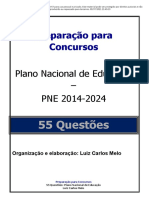 19.SIMULADO 55 QUESTÕES PNE 2014 2024pdf - Passei Direto