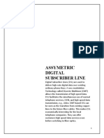 Assymetric Digital Subscriber Line