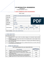 Institute of Aeronautical Engineering: Electronics and Communication Engineering