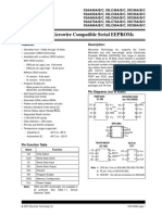 1K-16K Microwire Compatible Serial Eeproms: Features: Description