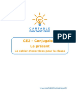 CE2 - Le Cahier D'exercices Pour La Classe - Le Présent