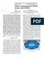 Design of Mobile Communication Mimo System With Ofdm