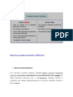 Informacion Cambios Fiscos y Cambio Quimicos