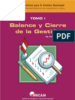 Manual para Balance y Cierre de La Gestion