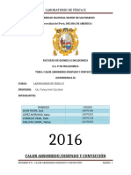 Fisica 2 Informe 8 Calor Absorbido