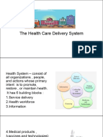 The Health Care Delivery System