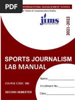 Sports Lab Manual 2021