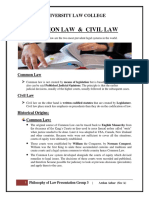 COMMON LAW and CIVIL LAW-converted (