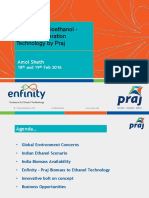 Biomass To Bioethanol - Second Generation Technology by Praj