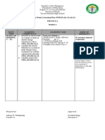 Weekly Home Learning Plan (WHLP) For Grade 12 Physics 2 Week 2