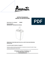 Avanti Bd6000 User Manual