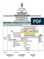 Department of Education: Weekly Home Learning Plan