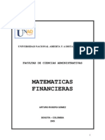 Modulo Matematicas Financieras