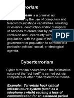 Cyber Terrorism