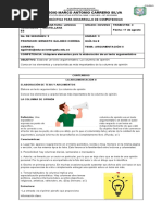 GUÍA No 8 LENGUA-LECTO 9o - 2021 ARGUMNETACIÓN 2 LECTO COMP. CUENTO