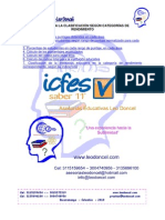 Metodología para La Clasificacion de Colegios Según Categorías de Rendimiento Icfes Saber 11 - Leodoncel