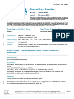 Airworthiness Directive: Design Approval Holder's Name: Type/Model Designation(s)