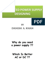 Design of Regulated Power Supply