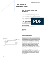 MID 128, SID 32 Waste Gate (D12-800) : MID 128: Engine Control Unit. Fault Code