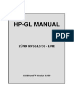 HP-GL Manual: ZÜND G3/S3/L3/D3 - LINE