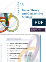 Game Theory and Competitive Strategy: Prepared by