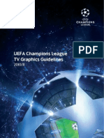 UEFA Champions League TV Graphics Guidelines