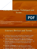 Literary Terms and Devices