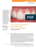 1 Un Concepto de Tratamiento para Restauraciones Estéticamente Exigentes