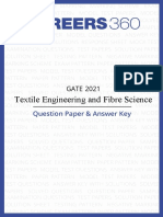 Textile Engineering and Fibre Science