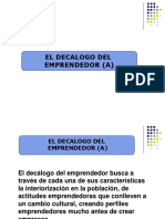 Decalogo Emprendedor