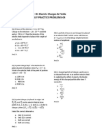 Ch-01 Electric Charges & Fields Daily Practice Problems-04