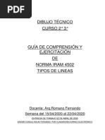 1 Dibujo Tecnico - Ejercitacióntipos de Líneas-Semana 16 Al 22 de Abril 2020