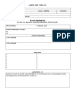 Lesson Plan Template 20