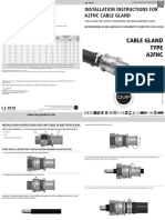 Installation Instructions For A2Fhc Cable Gland