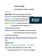 Cs ch5 File Handelling