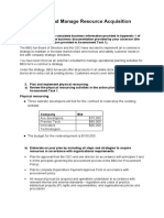 5TASK 2 Manage Operational Plans