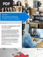 Microsoft Virtual Event Playbook