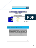 Mecânica Da Fratura e Fadiga