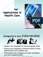 Computer Applications in Health Care