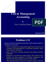 Cost & Management Accounting